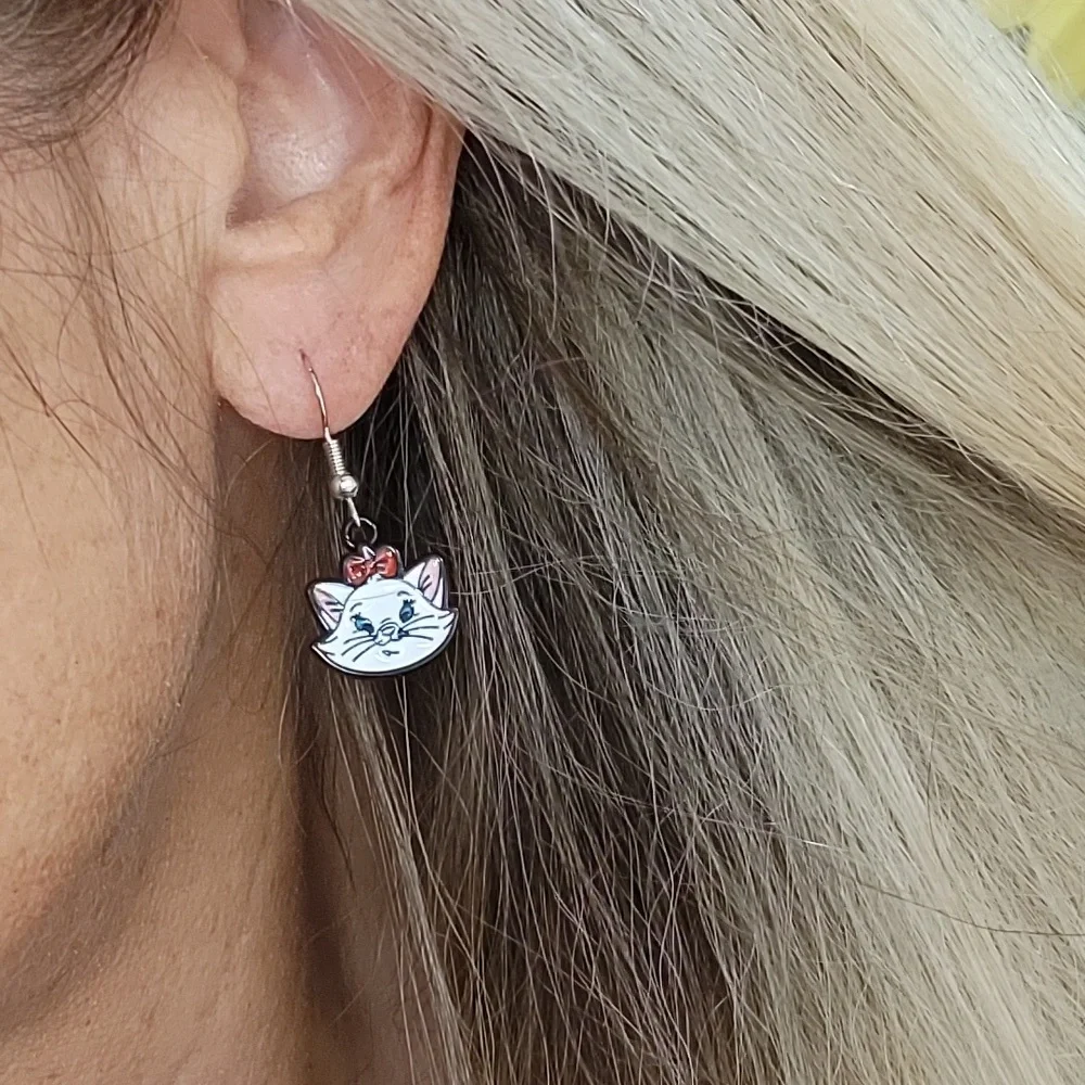ARISTOCATS MARIE CHARM DROP EARRINGS - Picture 4 of 6